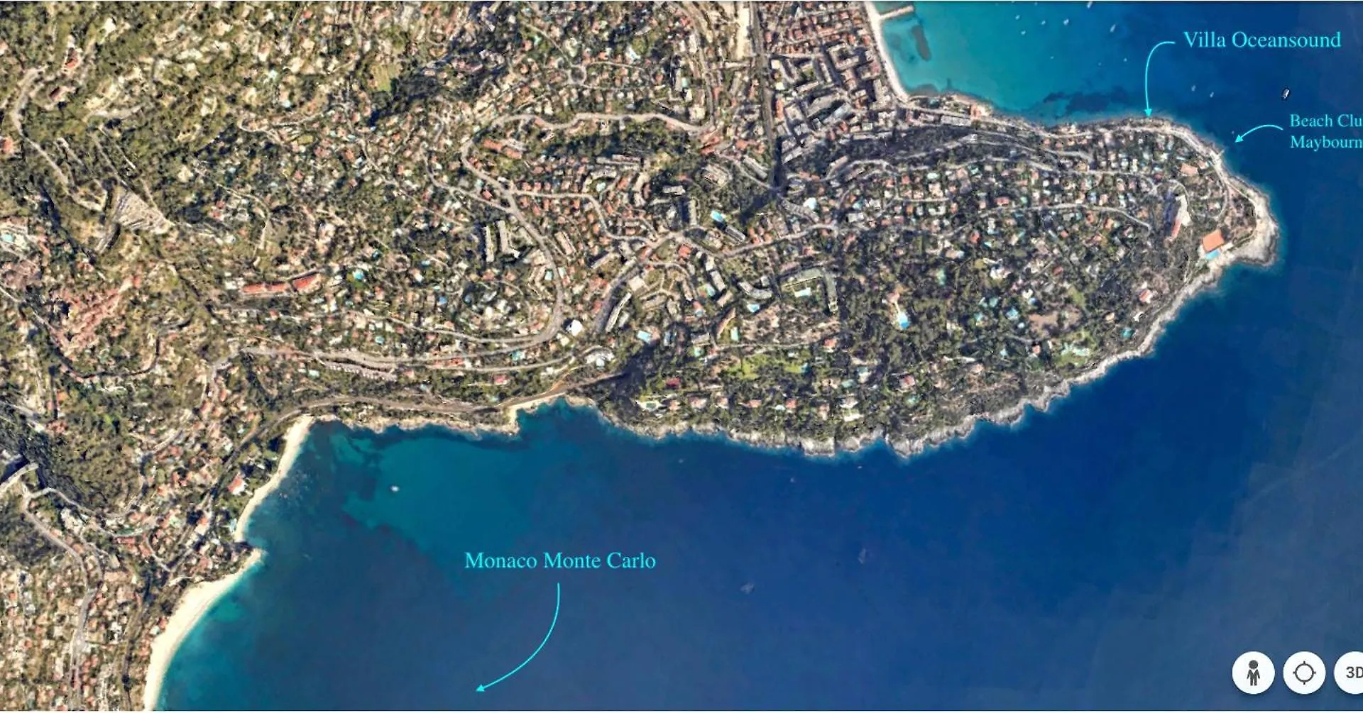 Villa Ocean Breeze Roquebrune-Cap-Martin 0*,  France